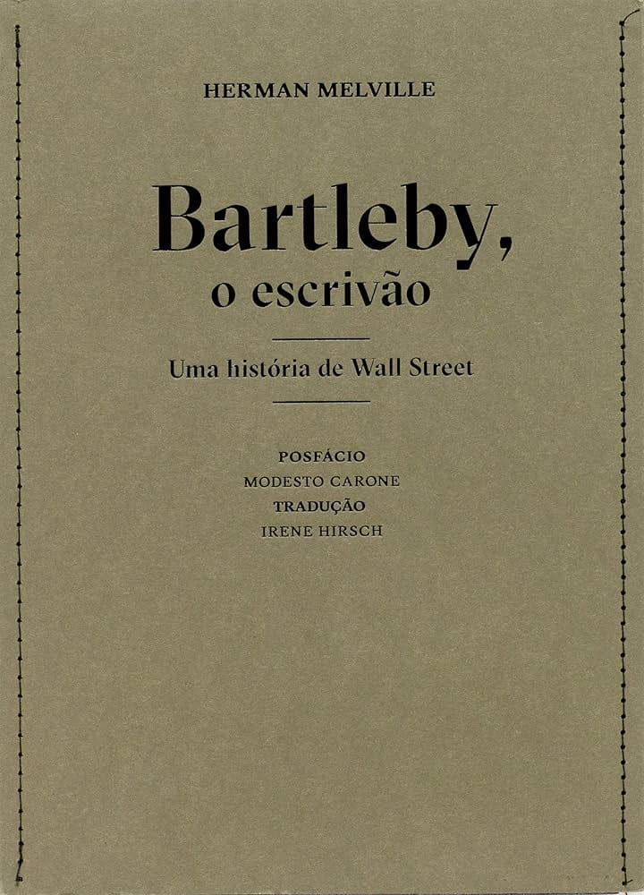 Bartleby, o escrivão, Herman Melville